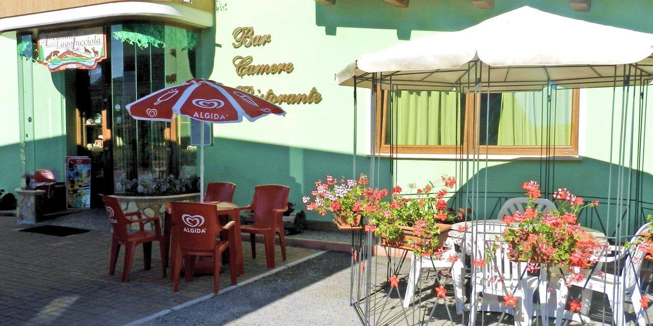La Locanda Del Lago Lucciola Villalago Kültér fotó